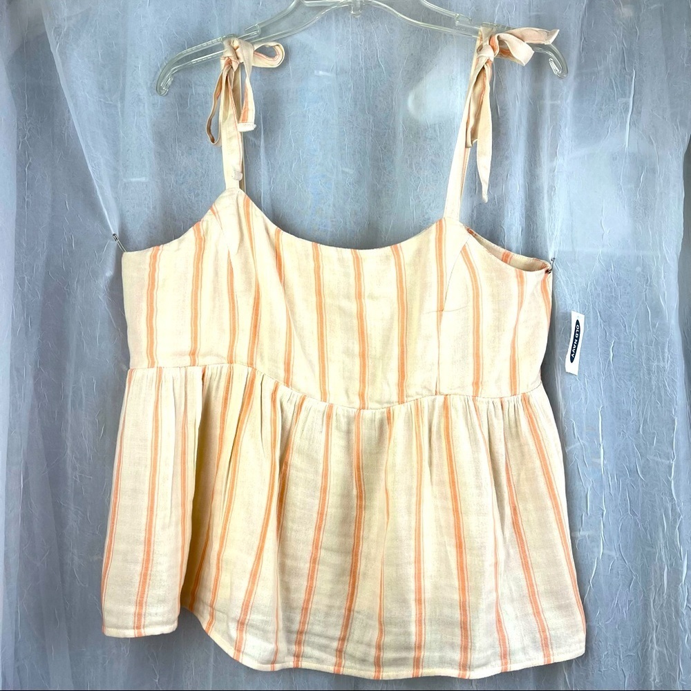 Old Navy sleeveless baby doll tank top tie sashes Size S - Picture 7 of 7